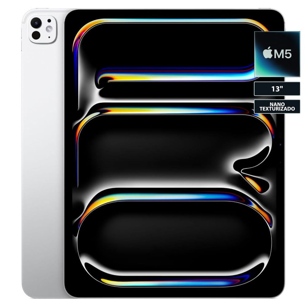iPad Pro M5 (2025) 13"" Wifi + Cellular 2TB - Glass Nanotexturizado | Silver