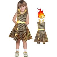 Disfraz Niña Ember Elementos Pixar