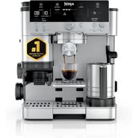 CAFETERA 3 EN 1 LUXE CAFÉ NINJA, ESPRESSO, FILTRO, MOLINILLO Y ESPUMADOR | ACERO