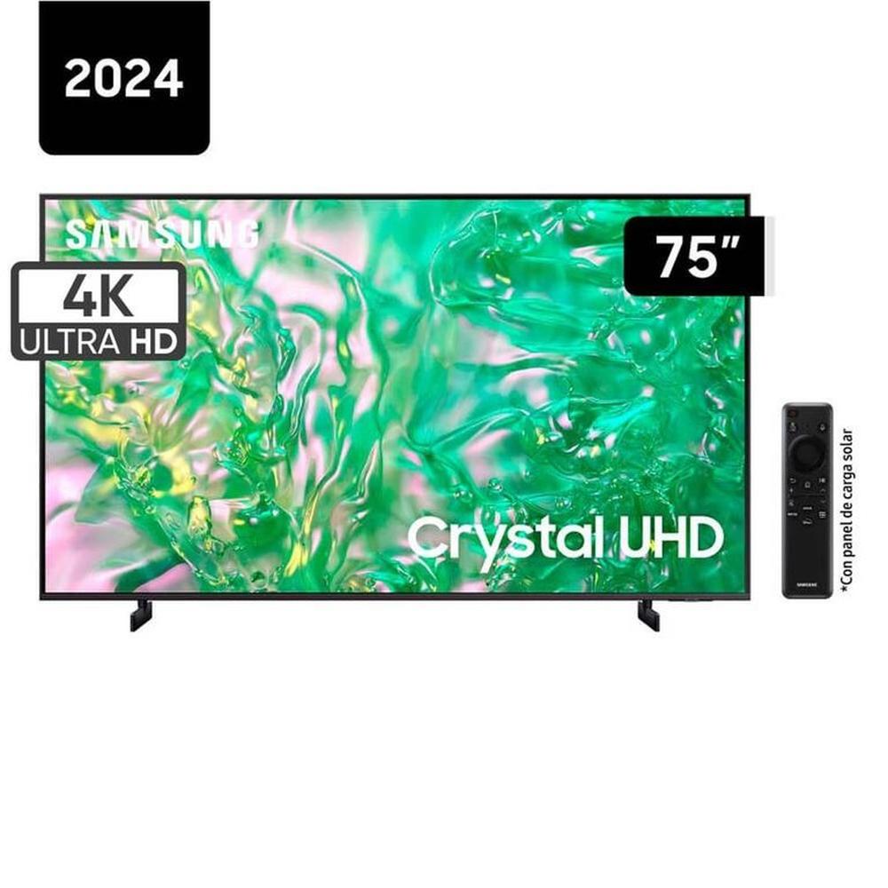 TV 75'' SAMSUNG - UN75DU8000 CRYSTAL UHD 4K TIZEN OS 2024