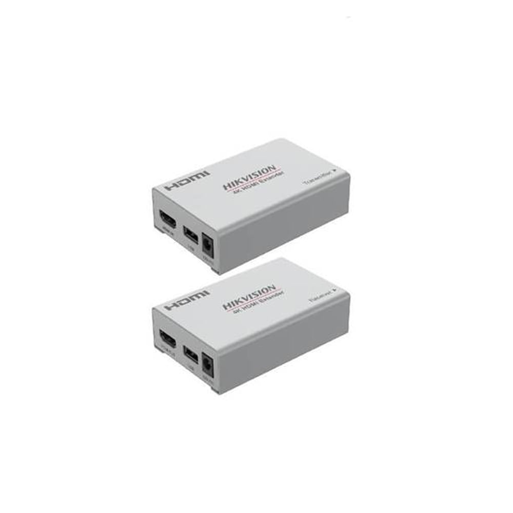 Extensor HDMI Hikvision 4K - Transmisión a 60m, alta velocidad, ideal para cine en casa