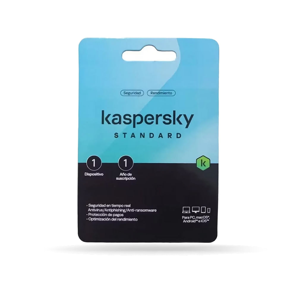 Kaspersky Standard - Licencia 1 PC por 1 Año, Protección Total para tu Dispositivo