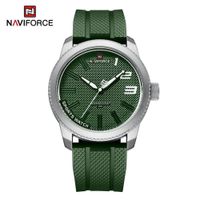 Reloj Naviforce 9202T Correa Verde de silicona Verde
