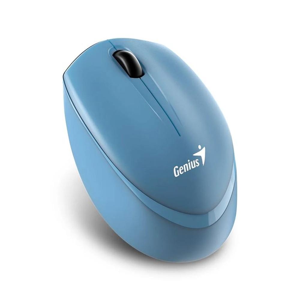 MOUSE GENIUS NX-7009 WIRELESS BLUEEYE ERGONOMICO BLUE GREY