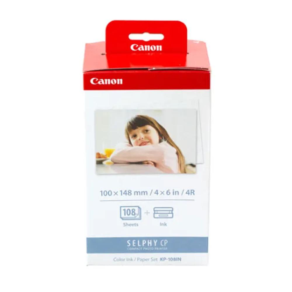 PAPEL CANON FOTOGRAFICO SELPHY + TINTA CANON KP-108 CP1500 CP1300