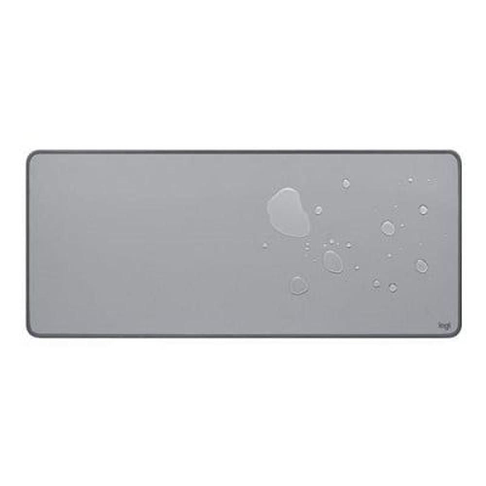 Mousepad Logitech Deskpad Anti-Salpicaduras 70cm x 30cm plomo