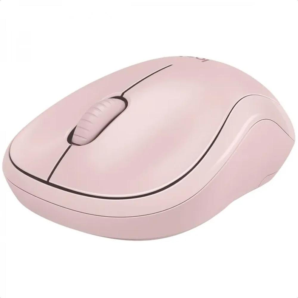 Mouse Logitech M240 Silent Bluetooth Rosado