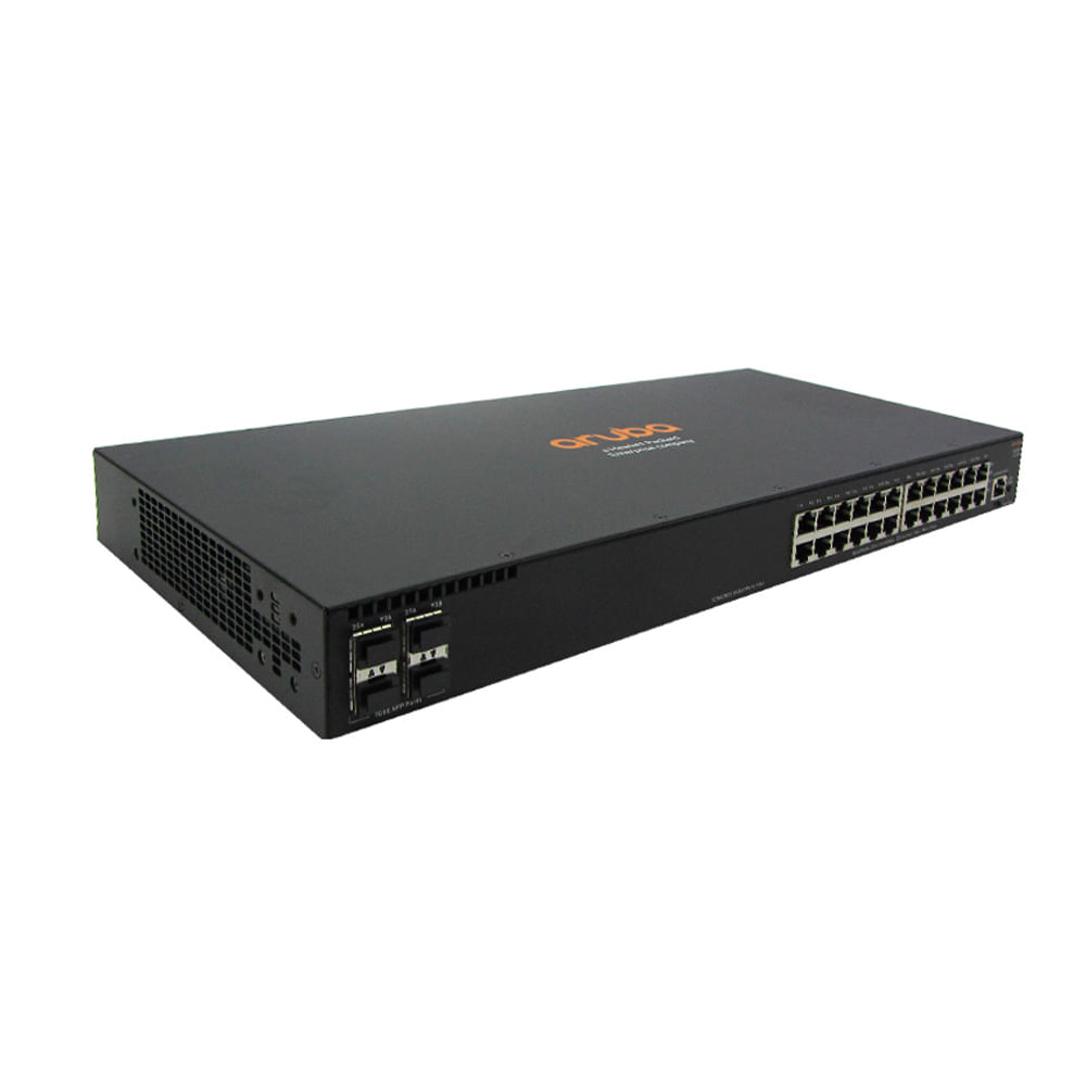 Switch HPE Aruba 2930F - 24 Puertos RJ-45 GbE + 4 SFP, Conectividad Rápida y Eficiente para Redes E