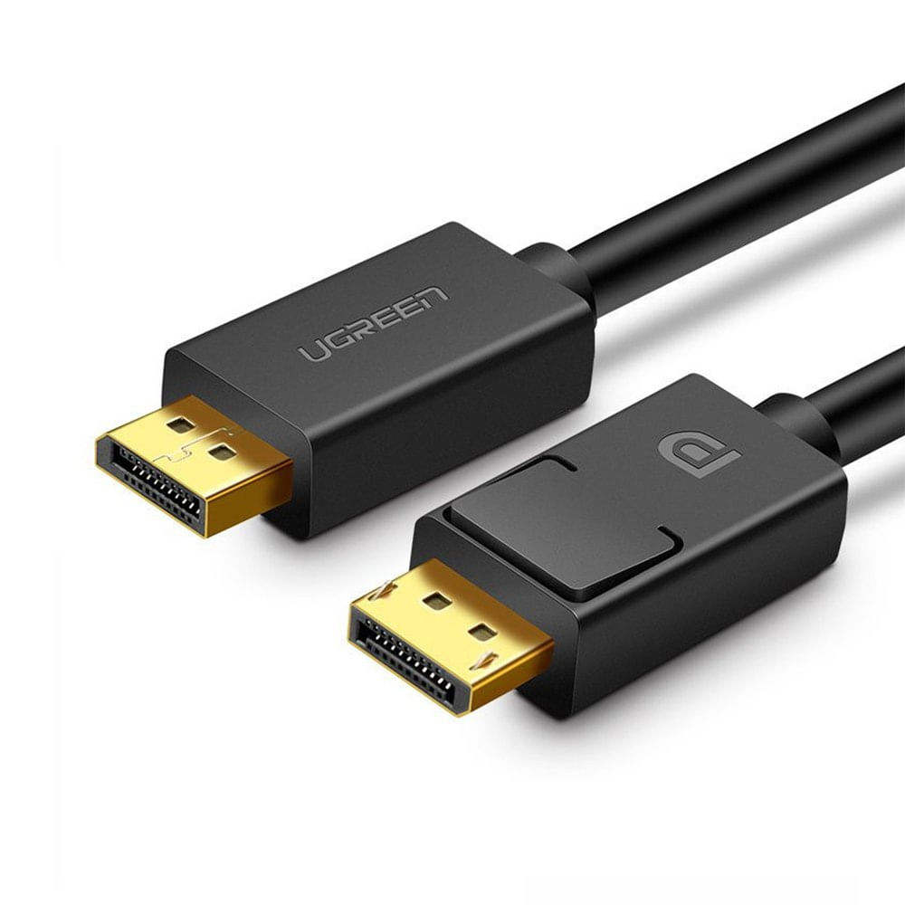 Cable Displayport Dp 1.2 4K UGREEN 144 Hz 21.6 Gbps 2 Metros 3D