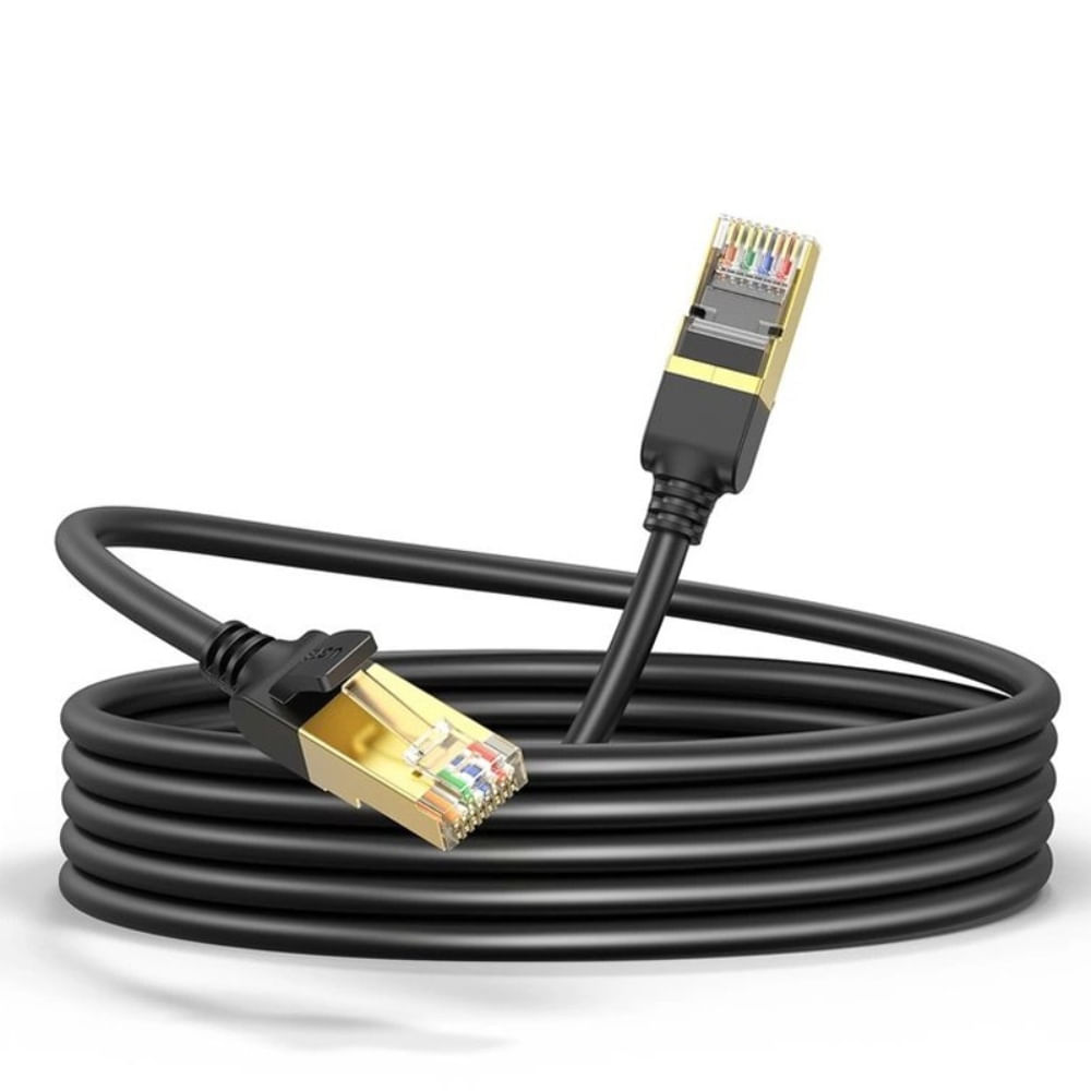 Cable de Red Cat 7 Ugreen Rj45 10Gbps 3 Metros PVC Patch Cord Cobre