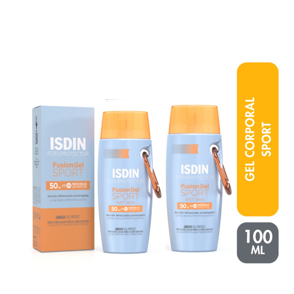 Duo Isdin Fotoprotector Fusion Gel Sport SPF50 100ml Corporal