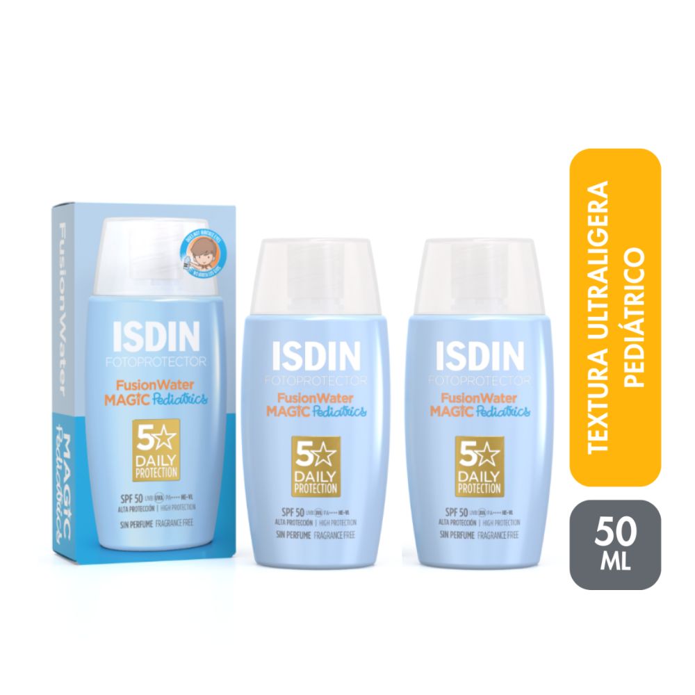 Duo Isdin Fotoprotector Fusion Water Magic Pediatrics SPF 50 50ml