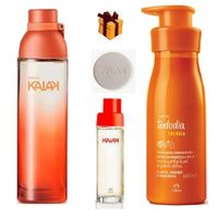 Kit Kaiak clasico y crema tododia 400ml y jabón y regalo