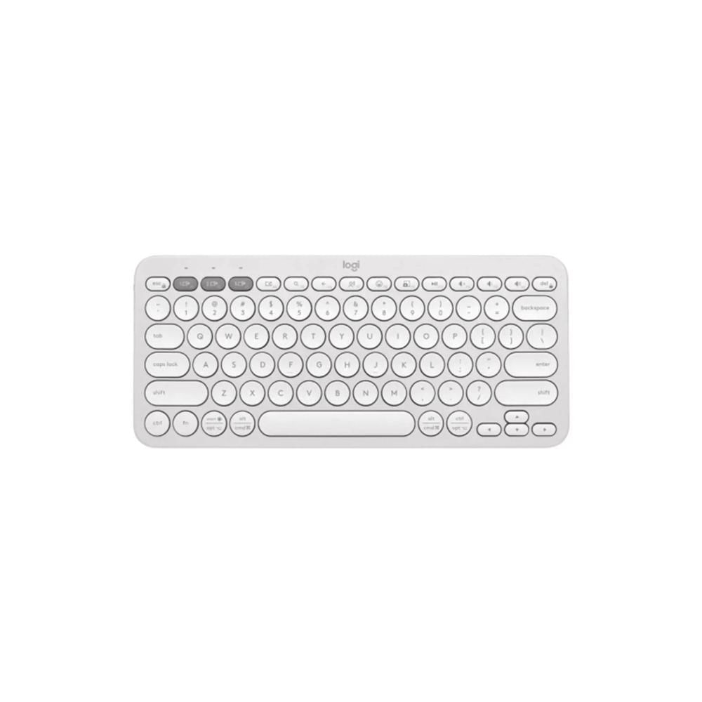 Teclado Inalambrico Logitech Pebble 2 K380S Blanco