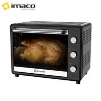 Horno Eléctrico negro 55 litros con rosticero HEB55R Imaco