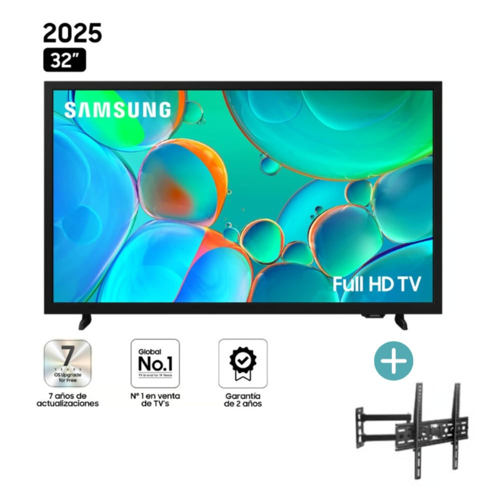 Televisor Samsung 32"" FHD H5000F Smart TV (2025) + Rack