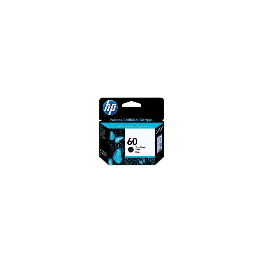 Cartucho de tinta original HP 60 negro 4 ml - alta calidad para impresoras HP