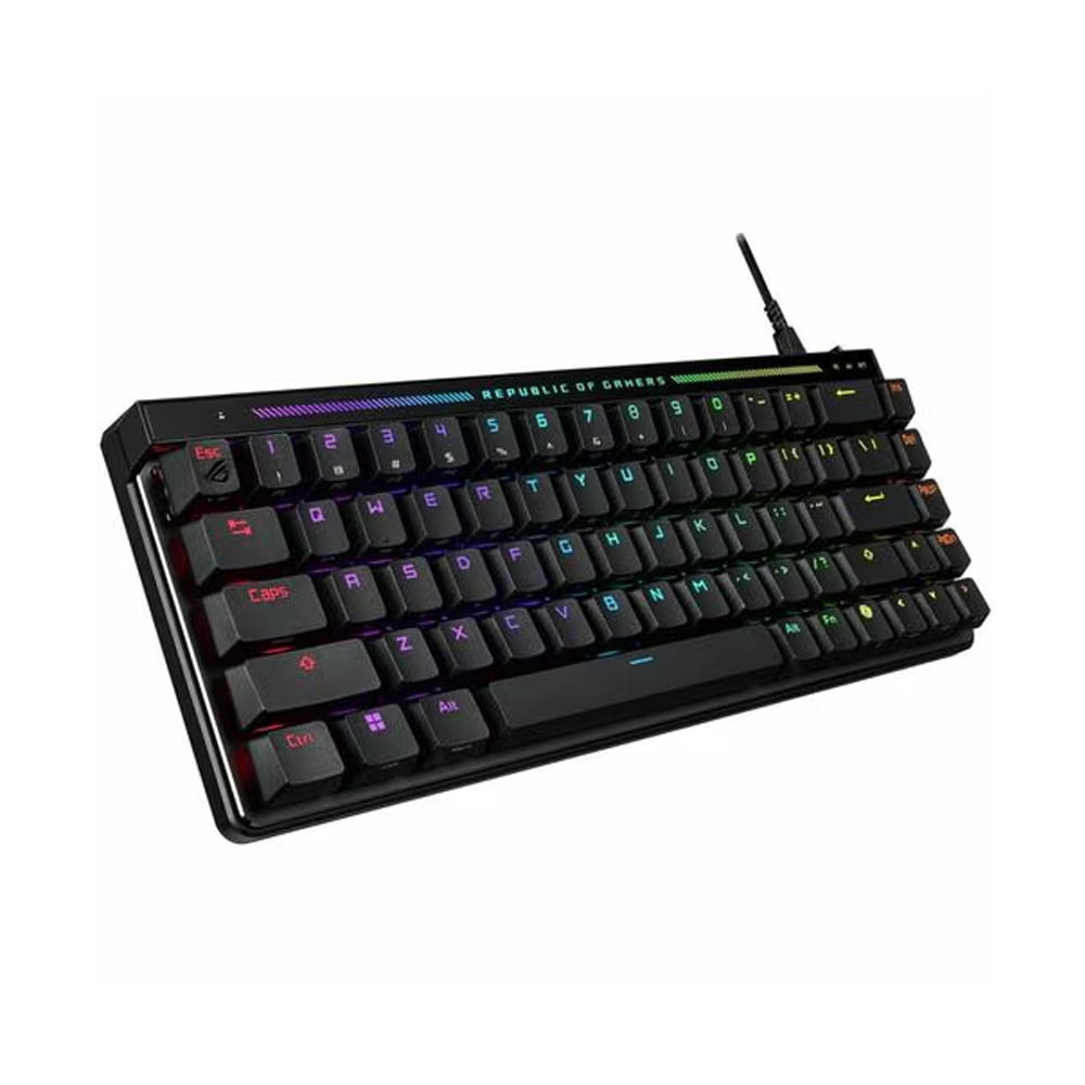 Teclado Gaming Asus ROG Falchion Ace HFX - RGB LED, USB 2.0, Accesos Rápidos, Compatible con Window