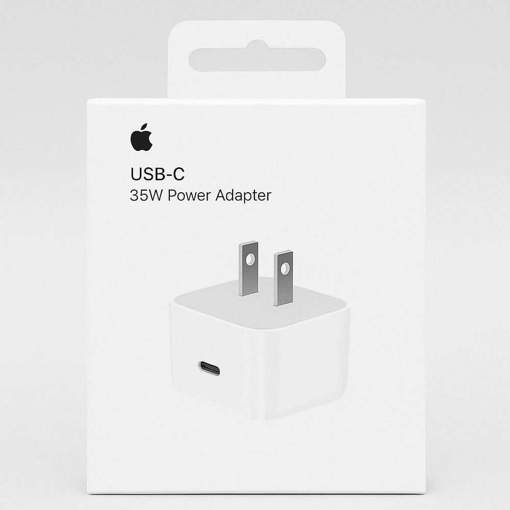 Adaptador USB-C 35W Cargador Apple - Certificado A1