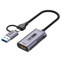 Capturadora De Video Hdmi 4k 60hz Usb 3.0 Tipo C Netcom