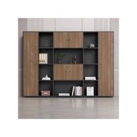 Librero Moderno Steven Color Chiavenna\Negro TU MESITA