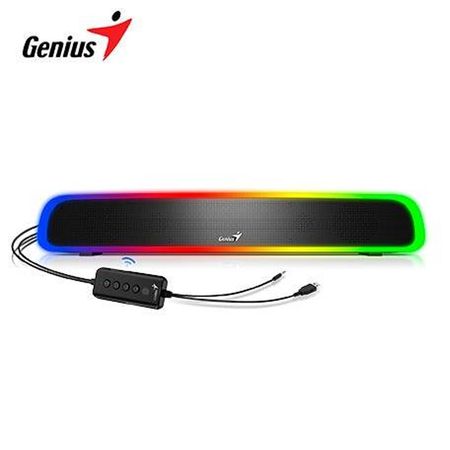 Parlante Genius Sound Bar 200bt Rgb Bt Line-In Usb-Power Black