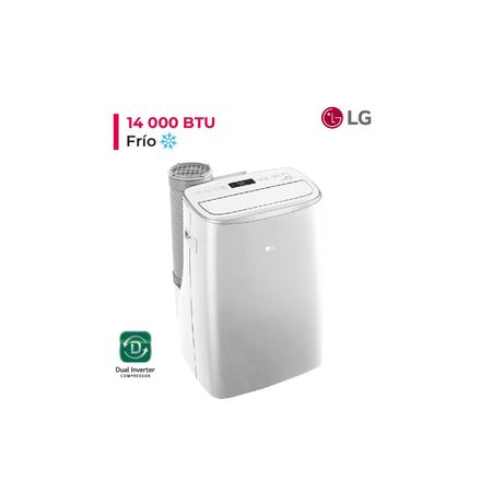Aire Acondicionado Portatil LG De 14 000 BTU Inverter Frío Solo