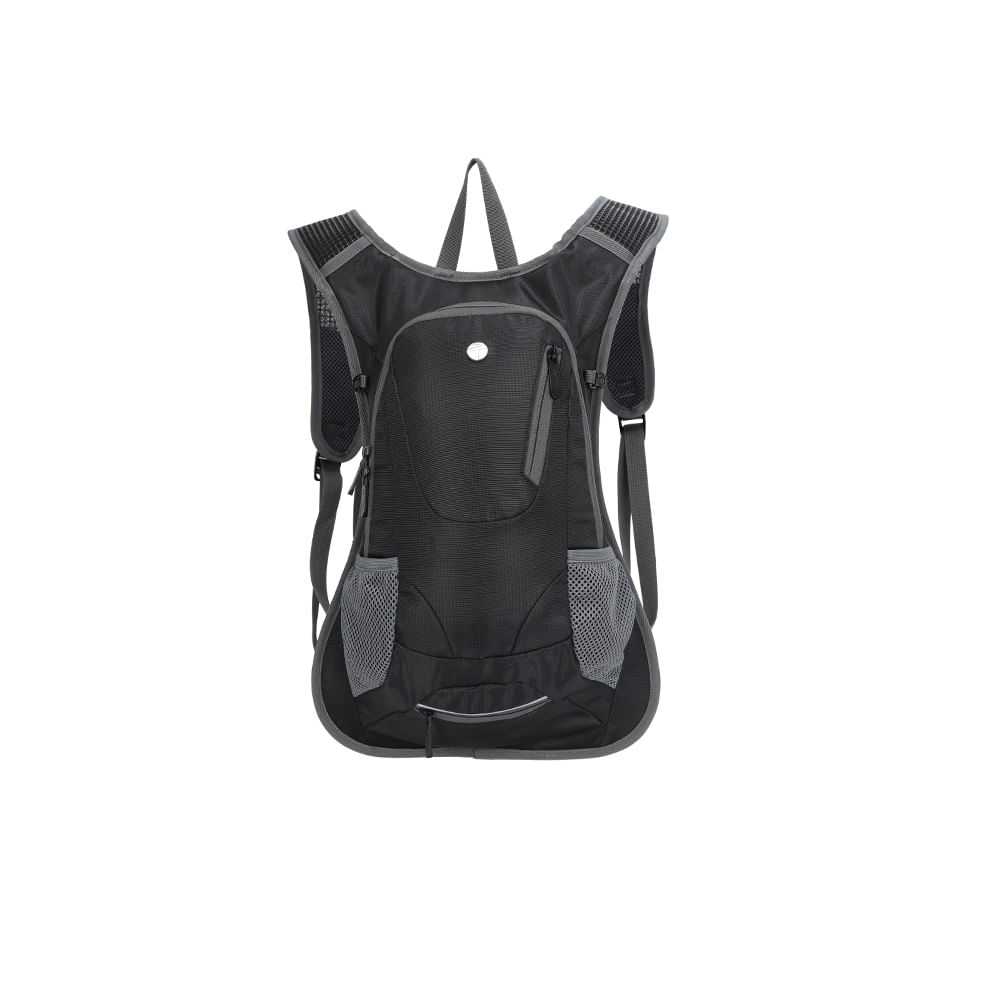 Mochila de Hidratacion TEROS TE-9034BK incluye bolsa de agua de 2L Poliester Negro