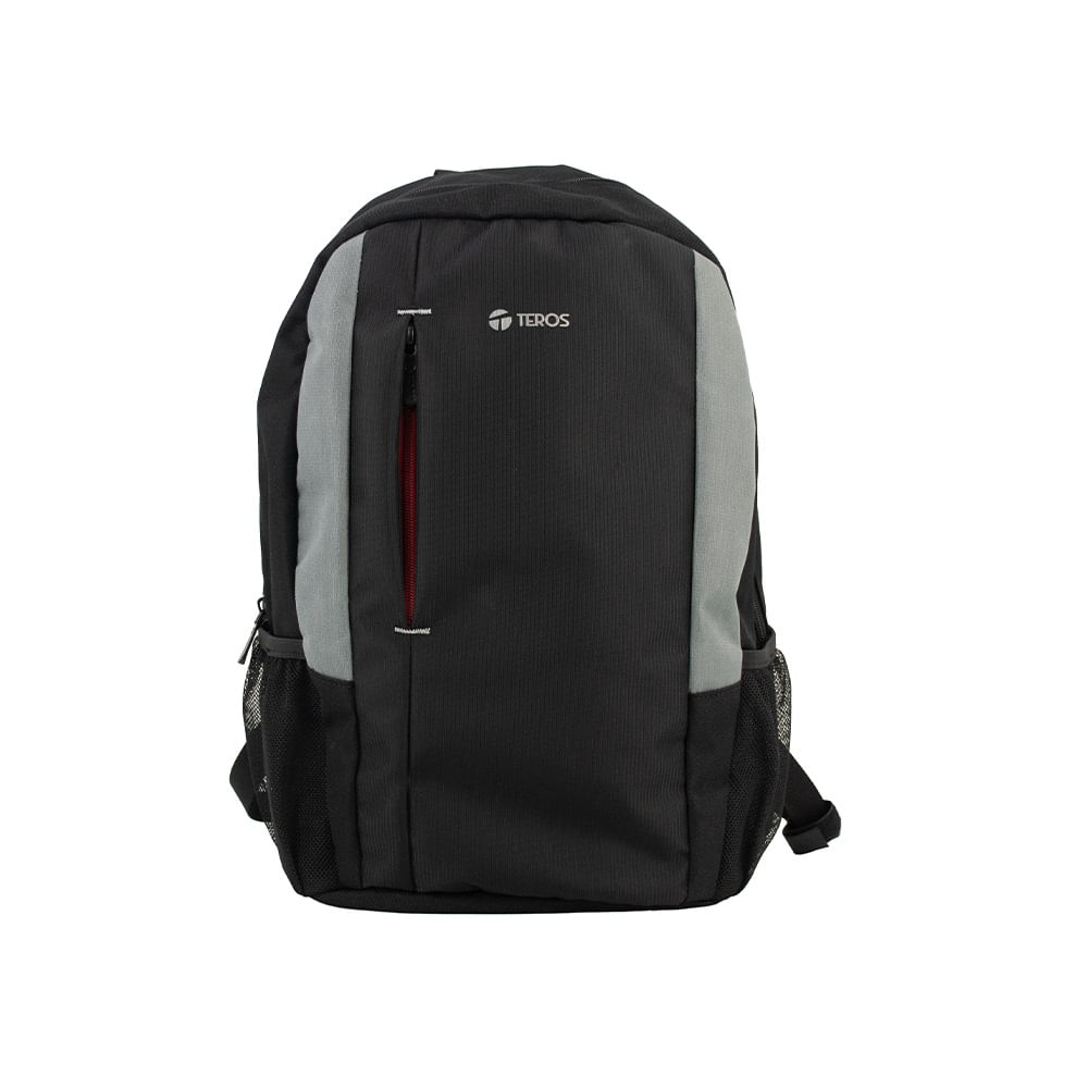 Mochila TEROS TE-9040NS TE9040NS para notebooks de hasta 15.6 Pulg negro y gris