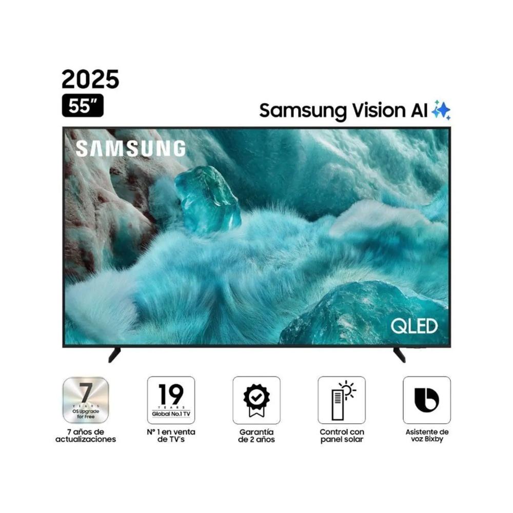 Televisor Smart TV Samsung QLED 55"" Q7F QN55Q7FAAGXPE VISION AI 2025