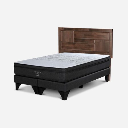 Dormitorio Europeo Tempo + Respaldo Dolce Queen