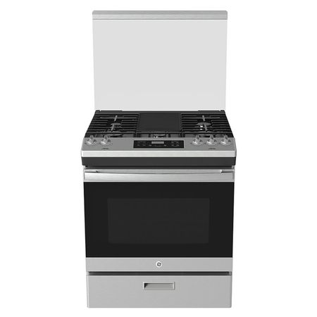 Cocina General Electric EG7686SSC0 a Gas de Pie 30 Acero Inoxidable