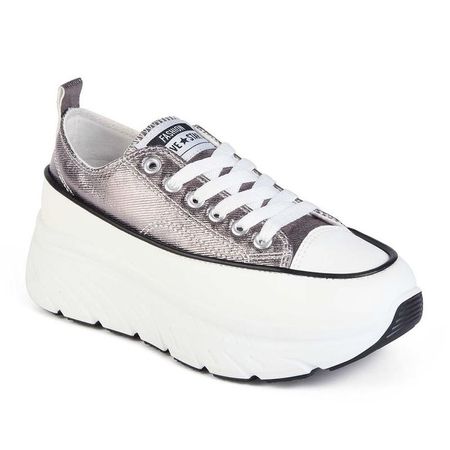 Zapatilla Urbana STHEF 8033 PLATA 39 Plateado