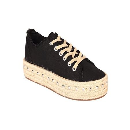 Alpargata para mujer STHEF - NEGRO 39 Negro