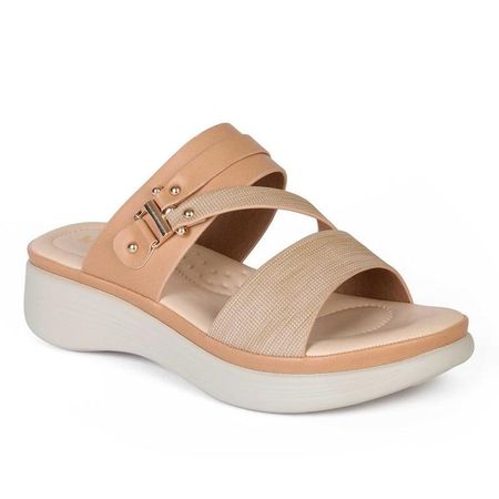 Sandalia Casual STHEF 8028 CAMEL 39 Dorado
