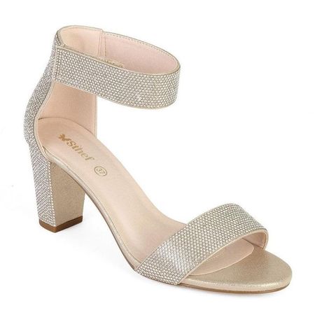 Sandalias de Vestir DAMA STHEF 7934 CHAMPAGNE 39 Champagne