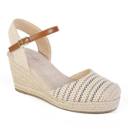 Sandalia Cuña para mujer STHEF - 8051 39 Marron