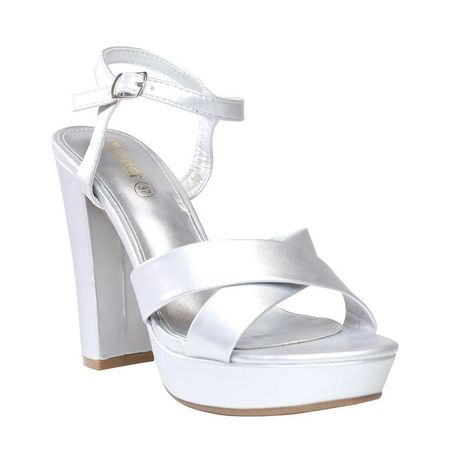 Sandalia para mujer STHEF - PLATA 38 Plateado
