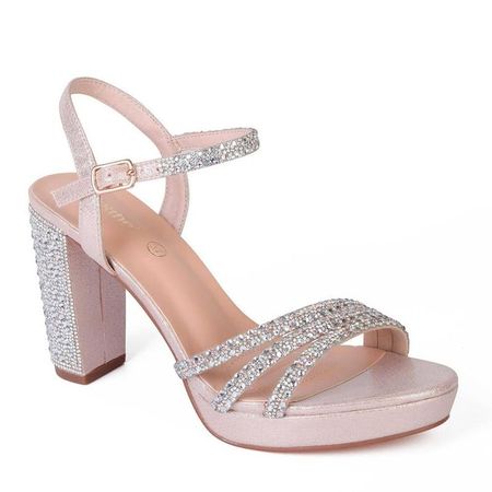 Sandalia de Fiesta STHEF 7994 BLUSH 35 Multicolor