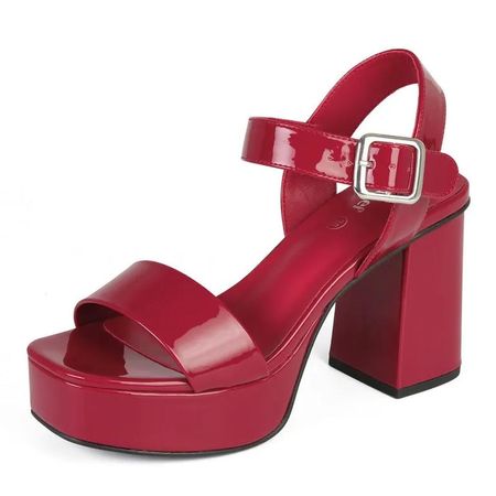 Sandalias DAMA STHEF 7899 ROJO 37 Rojo