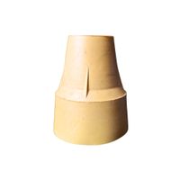 Regaton de Goma Amarillo Antideslizante 20 mm Pata para Baston Muleta Andador Silla y mas