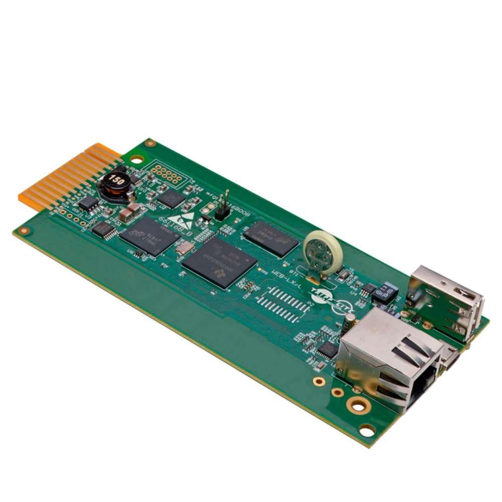 Módulo de Interfaz de Red / SNMP de Plataforma LX - Administración Remota de Enfriamiento.