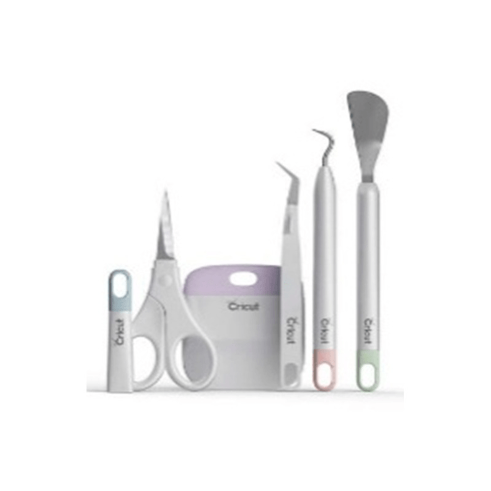 Kit de Herramientas basicas Cricut Tijera, Pinza, Raspador, Gancho, Espatula