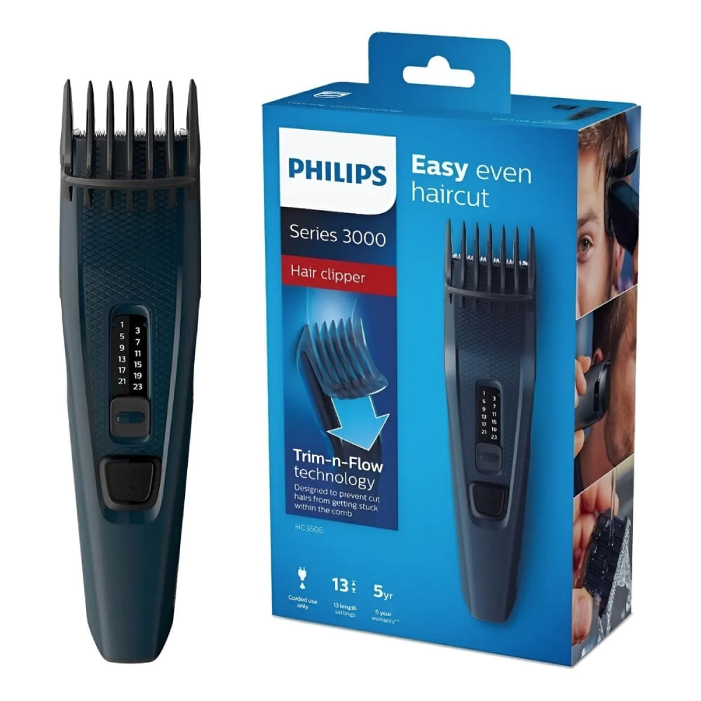 Cortadora De Cabello Philips De 13 Posiciones HC3505