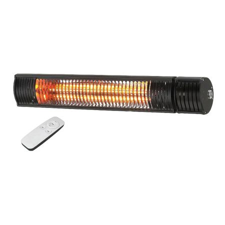 Calefactor de exteriores LarBis COMFORTalu 2kw - Negro