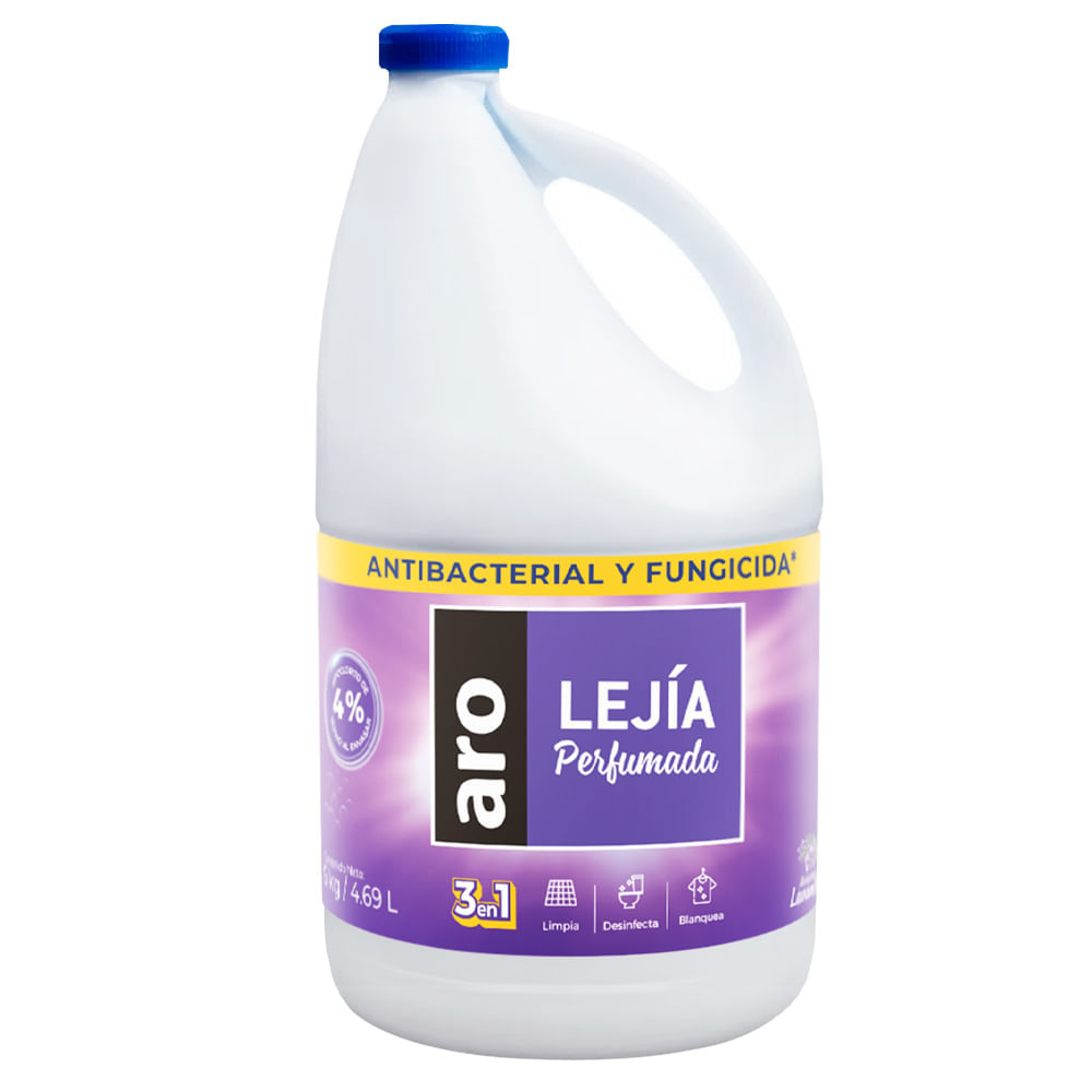 Lejía Perfumada 4% Lavanda ARO Galonera 5kg