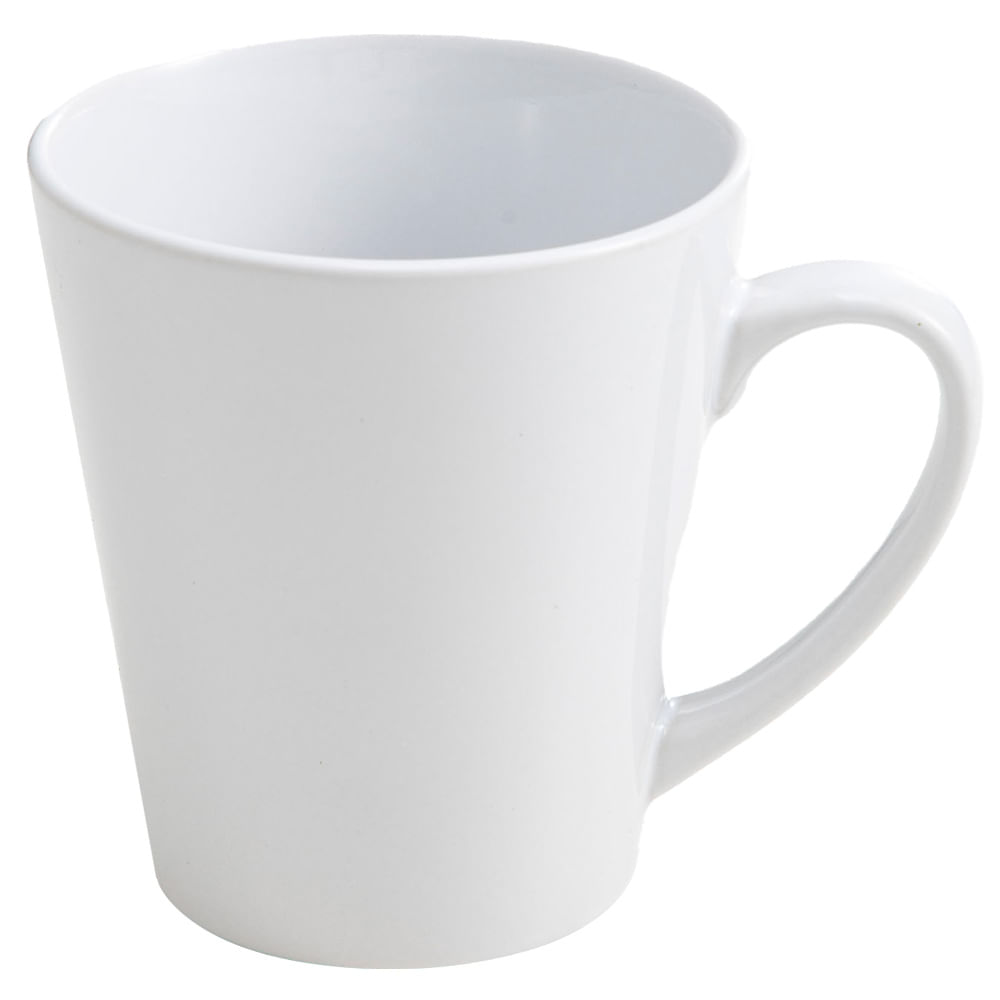 Jarro Conico ARO Loza Blanca 11Oz