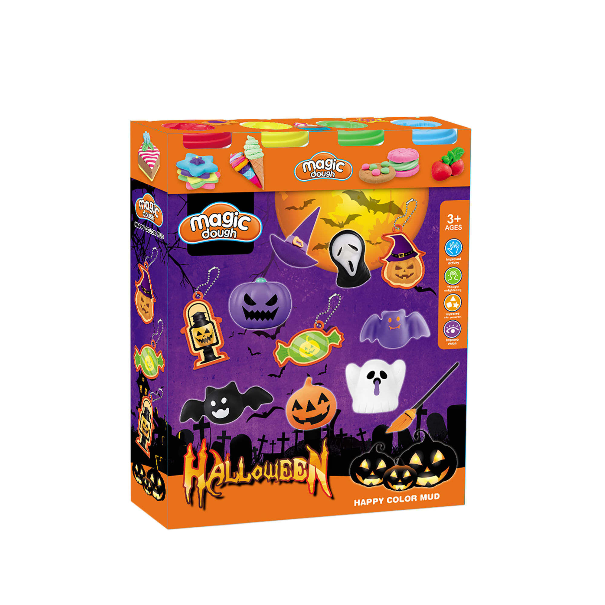 Set Plastilinas Halloween