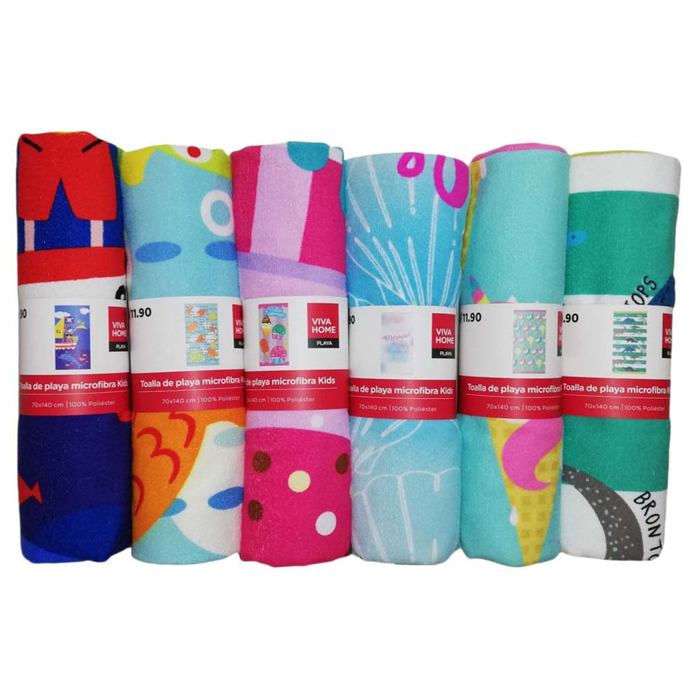 Toalla de Playa VIVA HOME Micro Kids