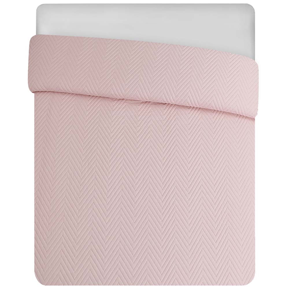Cubrecama VIVA HOME Rosado Flower 2P